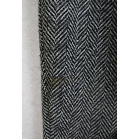 OAKTON - VINTAGE MEN'S GRAY HERRINGBONE BLAZER JACKET SPORT COAT - SIZE 42R - Picture 4 of 13